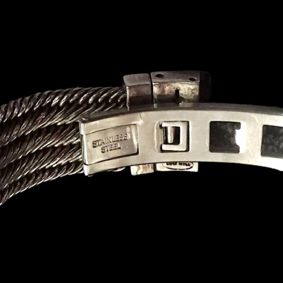 LOIS HILL Round Face Watch Sterling Silver Band Pink Face - Picture 5 of 16